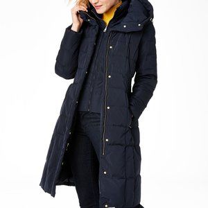 Cole Haan Taffeta Quilted Down Coat NWOT